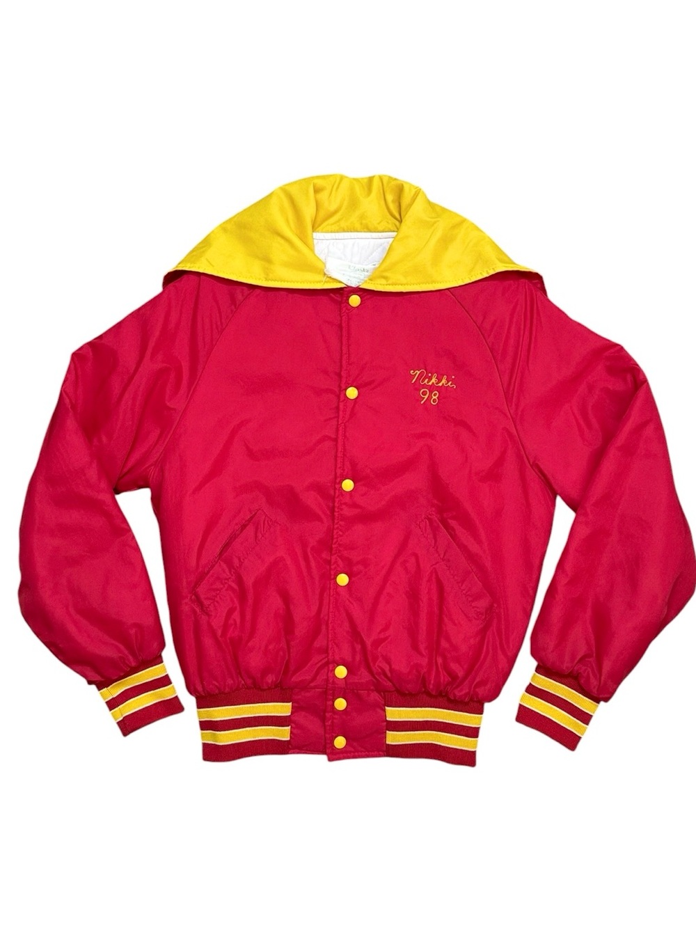 90’s Vintage Varsity Jacket Letterman Coat Garfield High School S Small